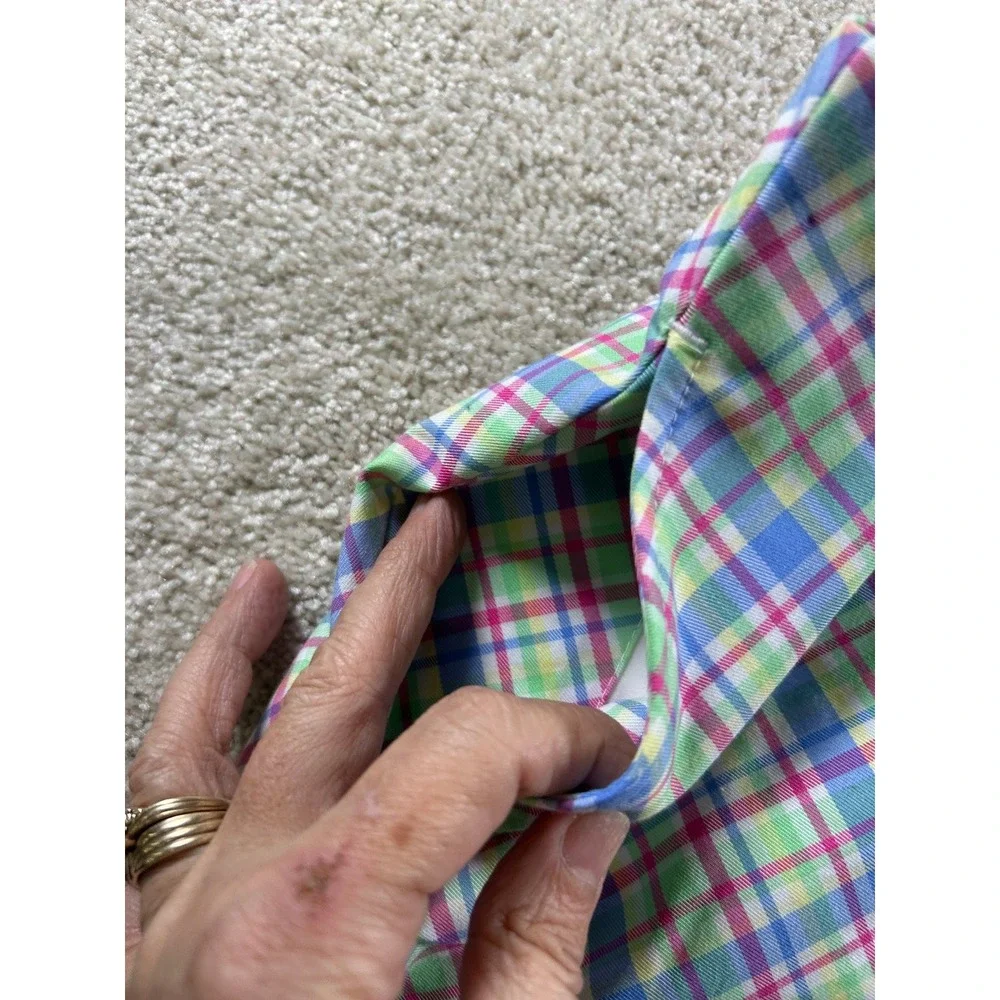 Gry Women's Plaid‎ Mini Skirt Size 4 Cotton Nylon Spandex Blend